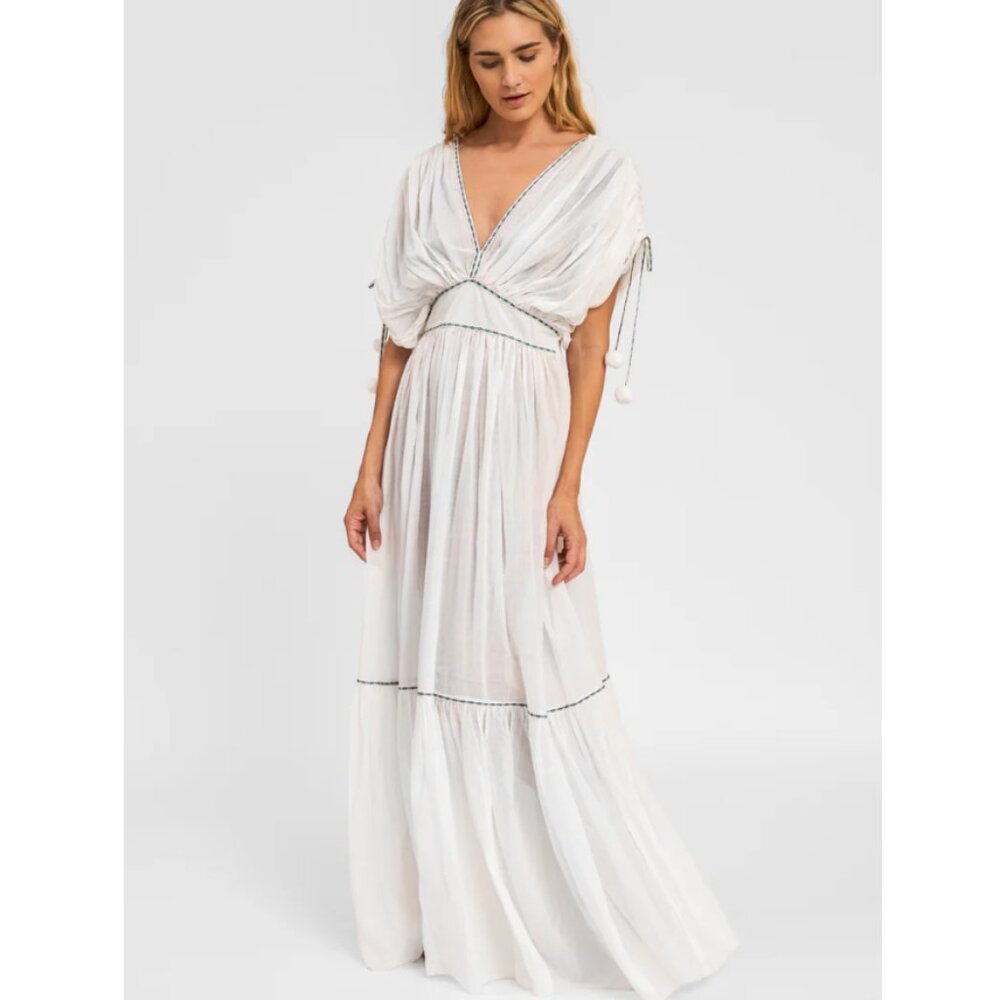 Pitusa Clara Pom-Pom Dress